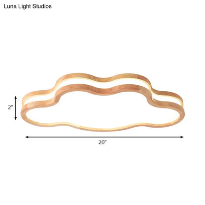 DecorBites™ DecorBites™ Nordic Style Acrylic White LED Ceiling Lamp for Kid's Bedroom - Sky Ceiling Mount Light