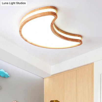 DecorBites™ DecorBites™ Nordic Style Acrylic White LED Ceiling Lamp for Kid's Bedroom - Sky Ceiling Mount Light