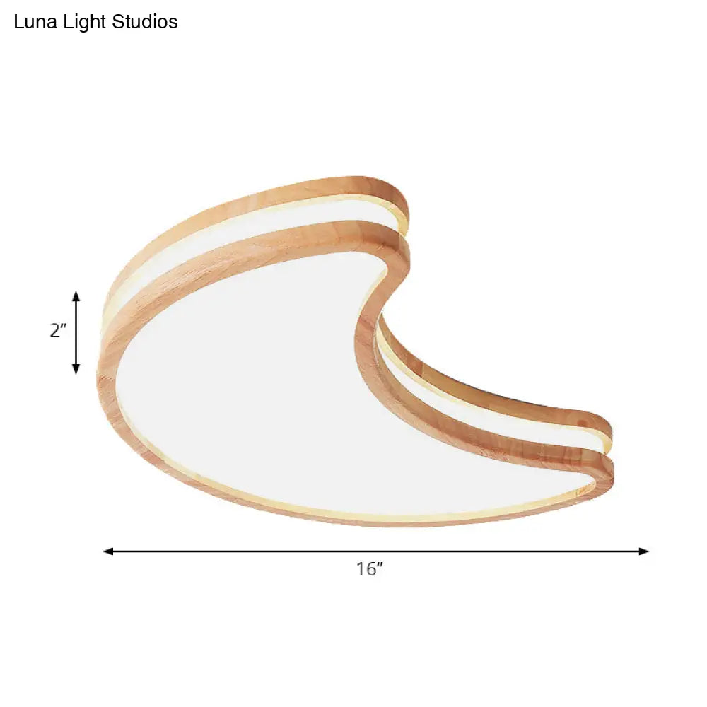 DecorBites™ DecorBites™ Nordic Style Acrylic White LED Ceiling Lamp for Kid's Bedroom - Sky Ceiling Mount Light