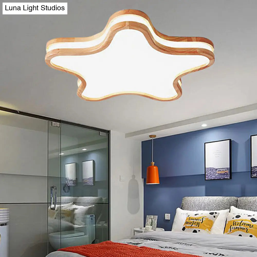 DecorBites™ DecorBites™ Nordic Style Acrylic White LED Ceiling Lamp for Kid's Bedroom - Sky Ceiling Mount Light