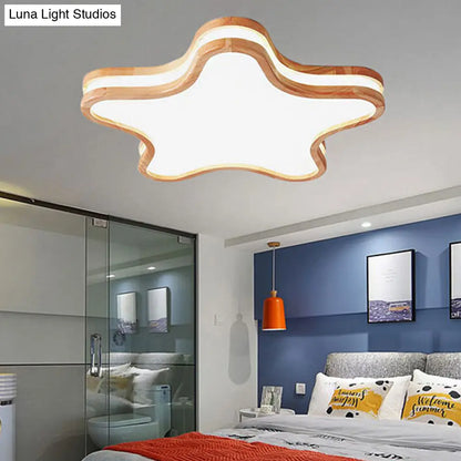 DecorBites™ DecorBites™ Nordic Style Acrylic White LED Ceiling Lamp for Kid's Bedroom - Sky Ceiling Mount Light