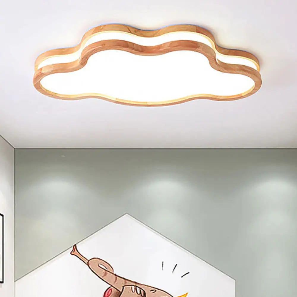 DecorBites™ DecorBites™ Nordic Style Acrylic White LED Ceiling Lamp for Kid's Bedroom - Sky Ceiling Mount Light
