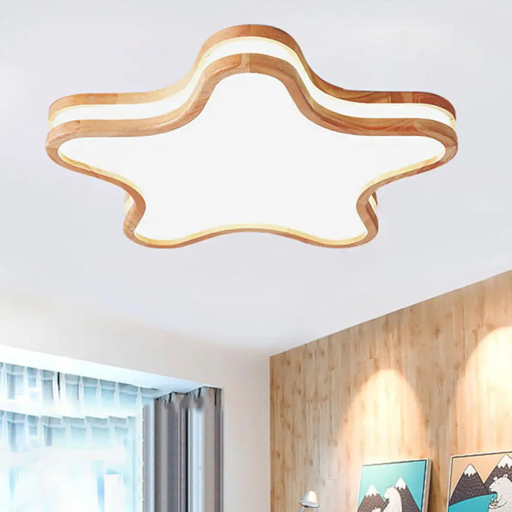 DecorBites™ DecorBites™ Nordic Style Acrylic White LED Ceiling Lamp for Kid's Bedroom - Sky Ceiling Mount Light