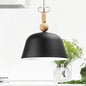 Nordic Style Bell Pendant Lighting - 12"/16" Wide | Metal Single Light Monochrome Hanging Lamp for Kitchen Island