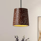 Nordic Style Cement Cone Pendant Light - 1 Light Black/White/Brown