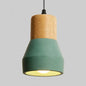 Nordic Style Cement Torch Pendant Lamp for Tea Station - Single Light Pendant