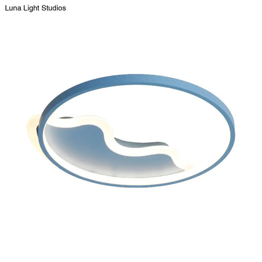 DecorBites™ DecorBites™ Nordic Style Flush Mount Acrylic Ceiling Light for Living Room and Foyer Décor