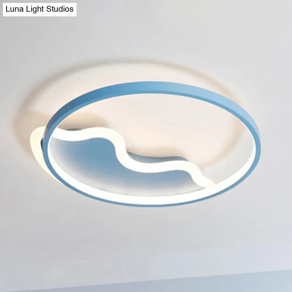 DecorBites™ DecorBites™ Nordic Style Flush Mount Acrylic Ceiling Light for Living Room and Foyer Décor