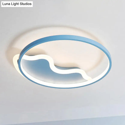 DecorBites™ DecorBites™ Nordic Style Flush Mount Acrylic Ceiling Light for Living Room and Foyer Décor