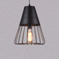 Nordic Style Geometric Metal Pendant Light for Restaurants