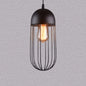 Nordic Style Geometric Metal Pendant Light for Restaurants