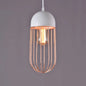 Nordic Style Geometric Metal Pendant Light for Restaurants