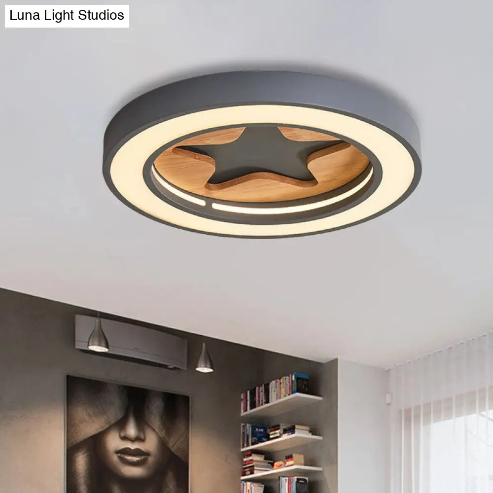 DecorBites™ DecorBites™ Nordic Style LED Flush Mount Ceiling Light for Corridors - Slim & Stylish Acrylic lamp