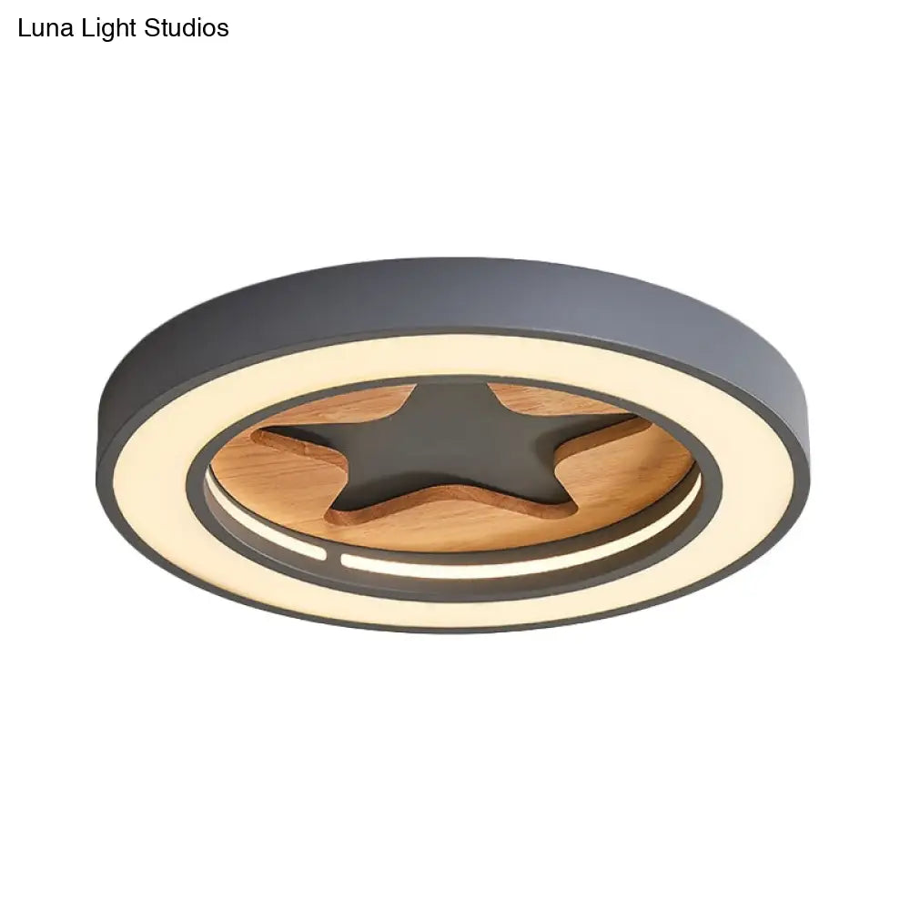 DecorBites™ DecorBites™ Nordic Style LED Flush Mount Ceiling Light for Corridors - Slim & Stylish Acrylic lamp