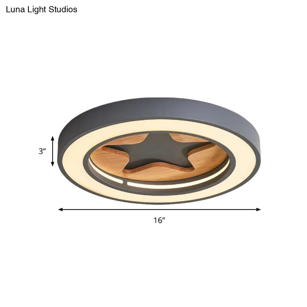 DecorBites™ DecorBites™ Nordic Style LED Flush Mount Ceiling Light for Corridors - Slim & Stylish Acrylic lamp