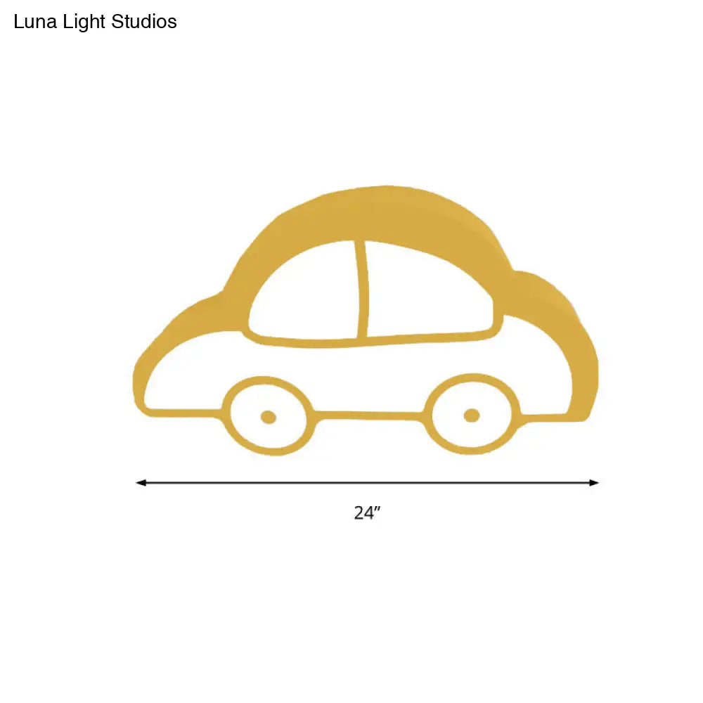 DecorBites™ DecorBites™ Nordic Style Macaron Acrylic Flush Ceiling Light for Child Bedroom