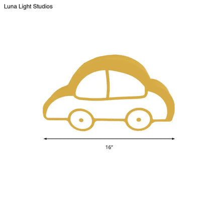 DecorBites™ DecorBites™ Nordic Style Macaron Acrylic Flush Ceiling Light for Child Bedroom