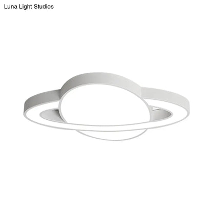 DecorBites™ DecorBites™ Nordic Style Planet Shaped LED Ceiling Light for Kid's Bedroom - White/Pink/Yellow/Blue