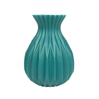 Nordic Style Plastic Flower Vase for Home Decor - Vase