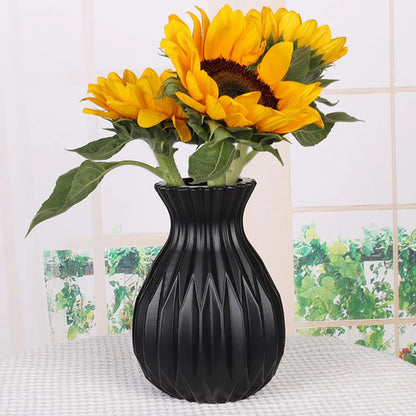Nordic Style Plastic Flower Vase for Home Decor - Vase