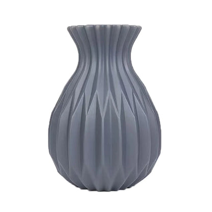 Nordic Style Plastic Flower Vase for Home Decor - Vase