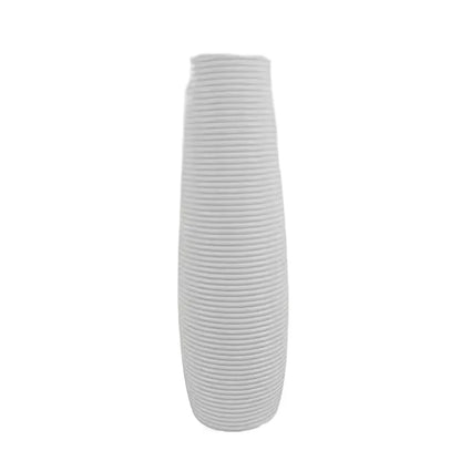 Nordic style Plastic Flower Vase - Home Decor - white-2 - Vase