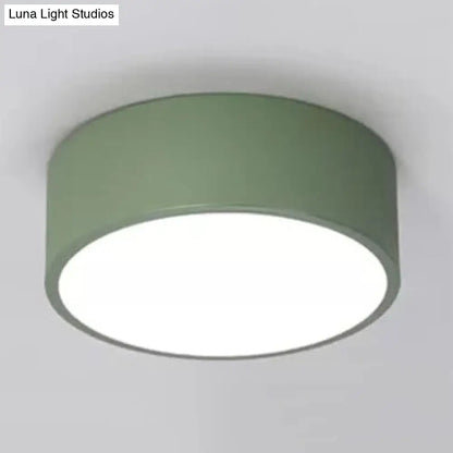 DecorBites™ DecorBites™ Nordic Stylish Acrylic Round Small Ceiling Lamp for Kindergarten Bathroom