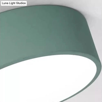 DecorBites™ DecorBites™ Nordic Stylish Acrylic Round Small Ceiling Lamp for Kindergarten Bathroom