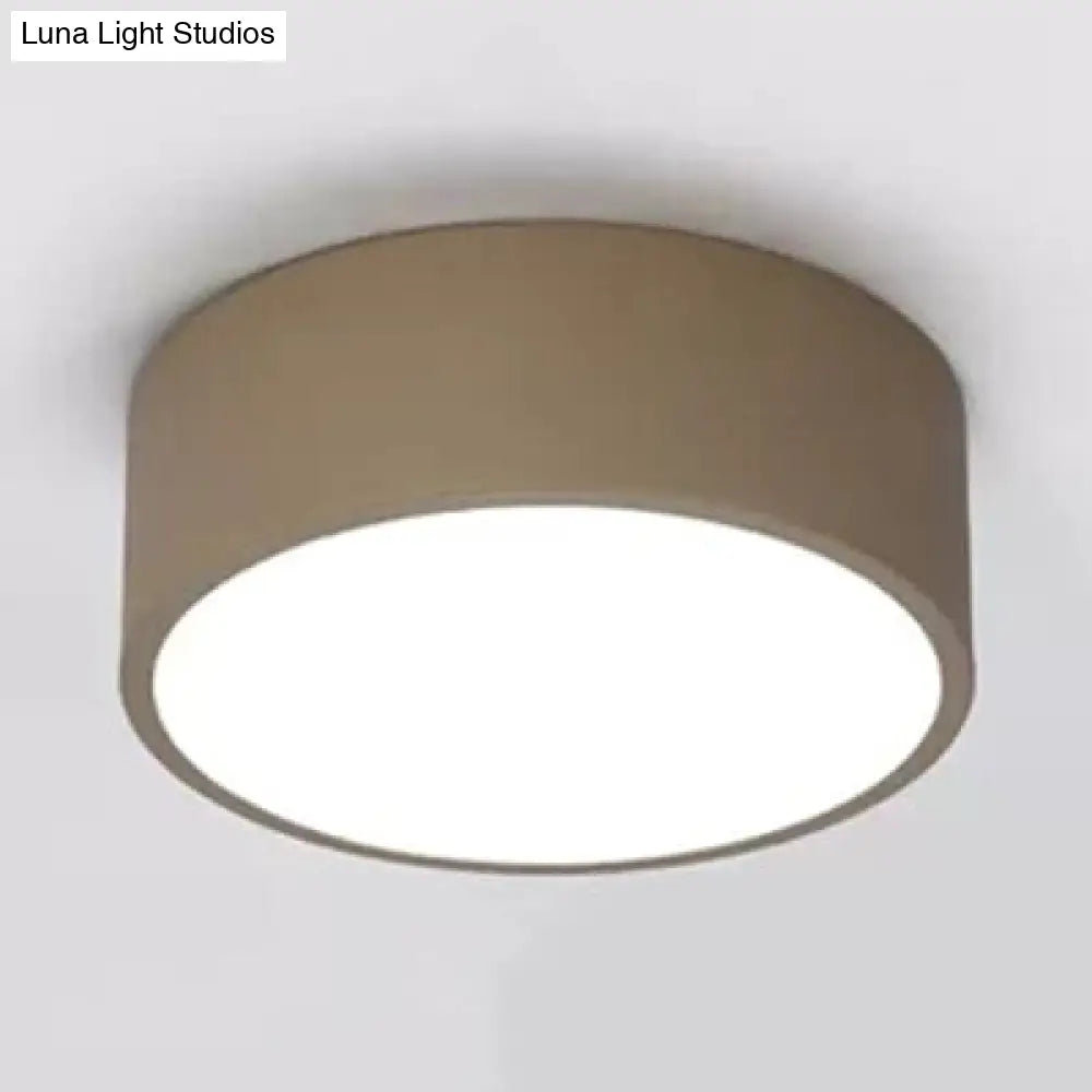 DecorBites™ DecorBites™ Nordic Stylish Acrylic Round Small Ceiling Lamp for Kindergarten Bathroom
