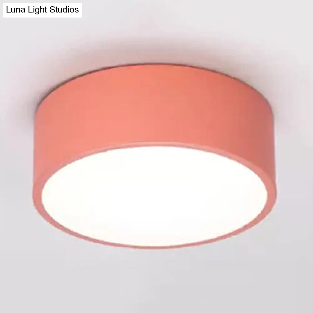 DecorBites™ DecorBites™ Nordic Stylish Acrylic Round Small Ceiling Lamp for Kindergarten Bathroom