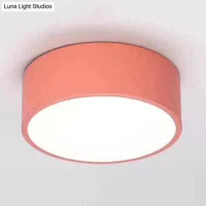 DecorBites™ DecorBites™ Nordic Stylish Acrylic Round Small Ceiling Lamp for Kindergarten Bathroom