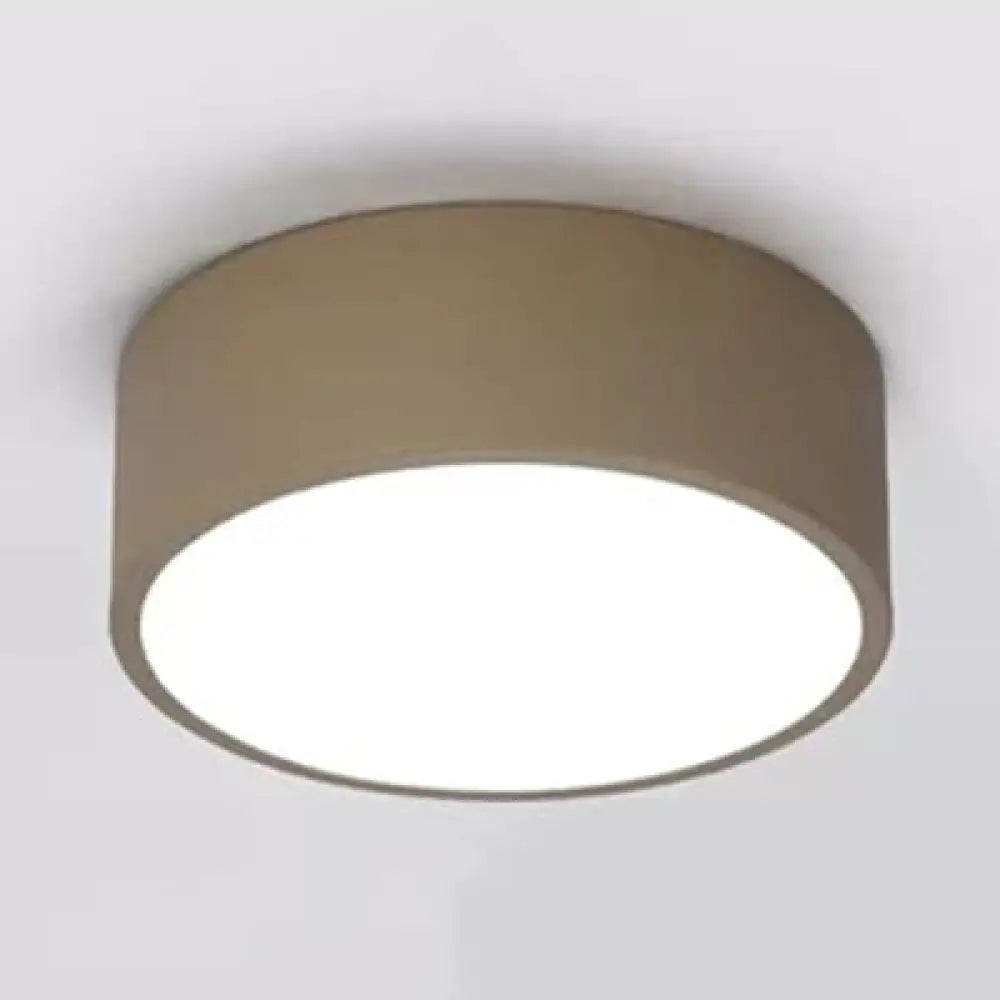 DecorBites™ DecorBites™ Nordic Stylish Acrylic Round Small Ceiling Lamp for Kindergarten Bathroom