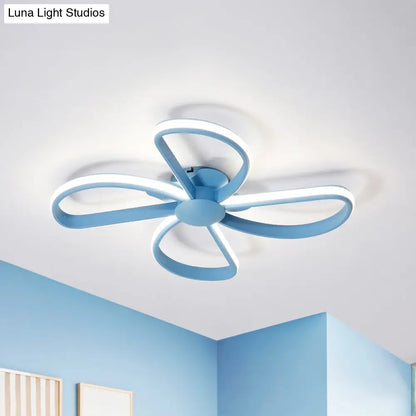 DecorBites™ DecorBites™ Nordic Stylish LED Ceiling Lamp - Blossom Shape, Ideal for Kid's Bedroom