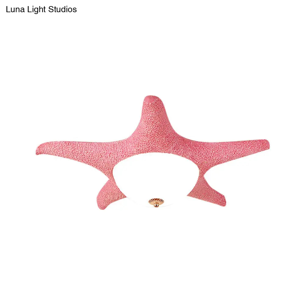 DecorBites™ DecorBites™ Nordic Stylish Starfish Kid's Flush Mount Ceiling Light Fixture