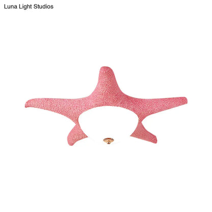 DecorBites™ DecorBites™ Nordic Stylish Starfish Kid's Flush Mount Ceiling Light Fixture