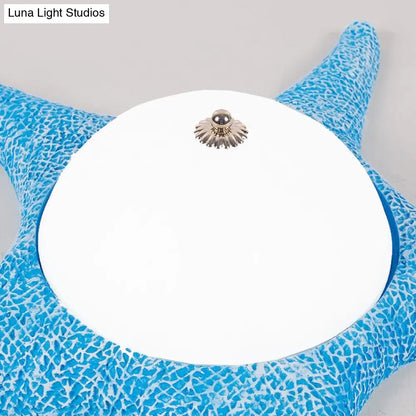 DecorBites™ DecorBites™ Nordic Stylish Starfish Kid's Flush Mount Ceiling Light Fixture