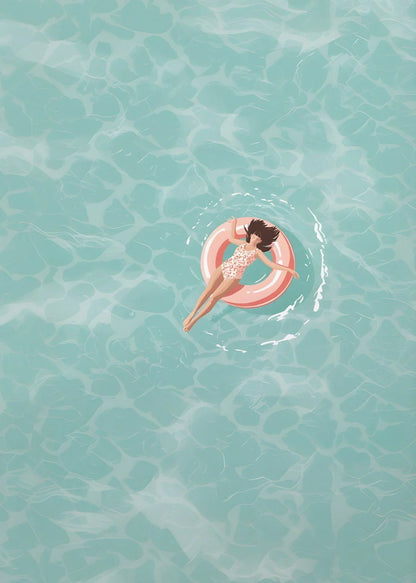 Nordic Summer Wall Art Prints for Living Room - by-11 / 20X30cm Unframed - Posters