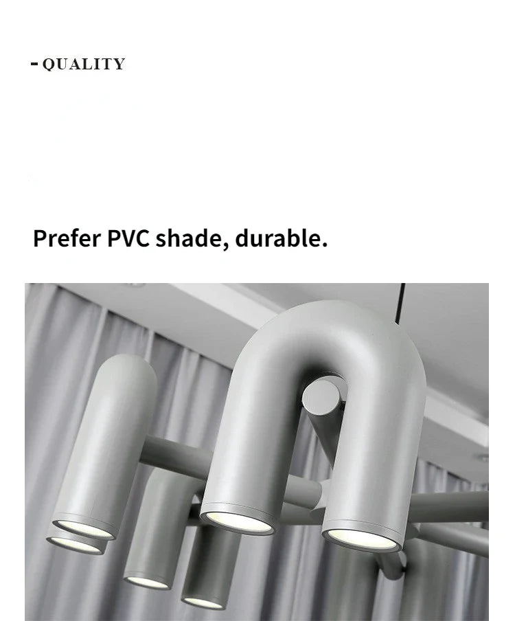 Nordic U Shape LED Ceiling Chandelier - Chandelier