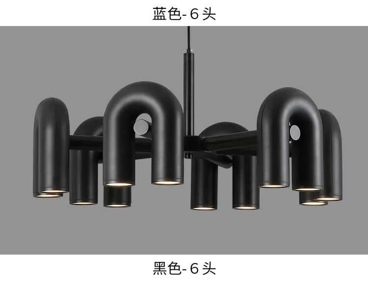 Nordic U Shape LED Ceiling Chandelier - Chandelier