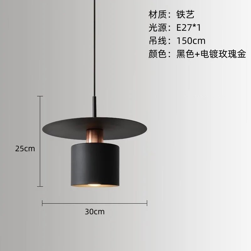 Nordic Vintage White Single Pendant Light - Decorbites