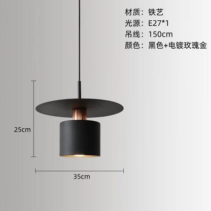 Nordic Vintage White Single Pendant Light - Decorbites