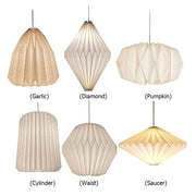 Nordic White Origami Paper Pendant Lamp Shade - Decorbites