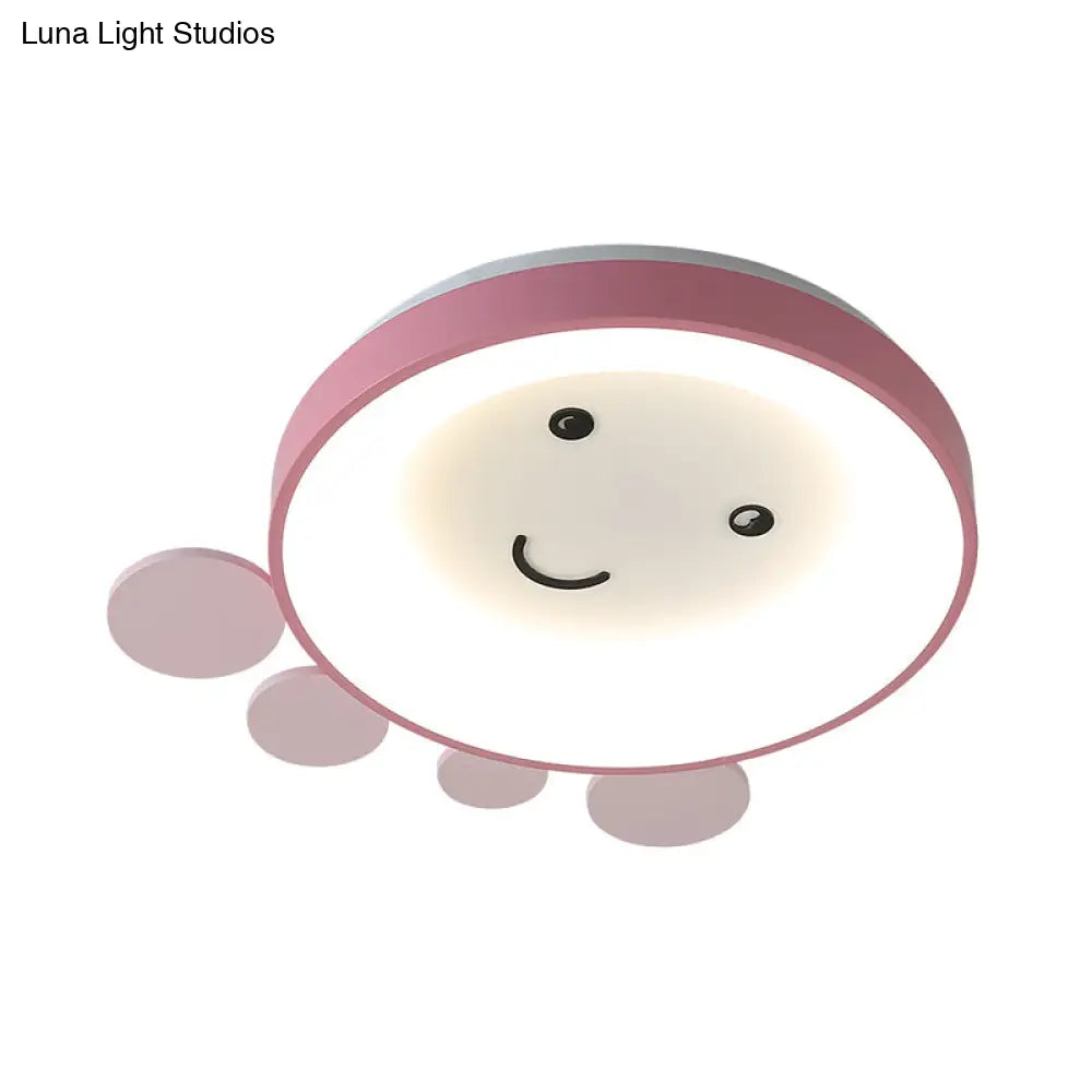 DecorBites™ DecorBites™ Octopus Acrylic Ceiling Light for Nursery School in Kids Pink/Blue