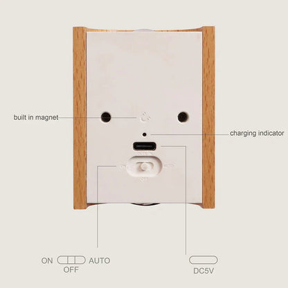 Odin Motion Sensor Battery Operated Wall Sconce