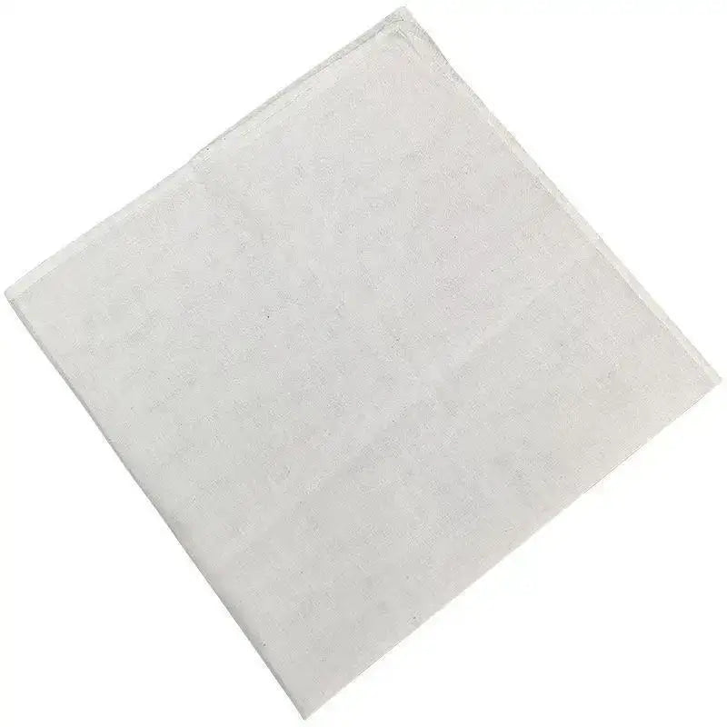 Off-white cotton tofu maker cloth with subtle textured weave and neatly finished edges for kitchen use decorbites cotton tofu