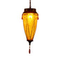 Olga - Vintage Conical Red/Yellow/Blue Glass Pendant Light Fixture Vintage Style 1 Light Restaurant Down Lighting