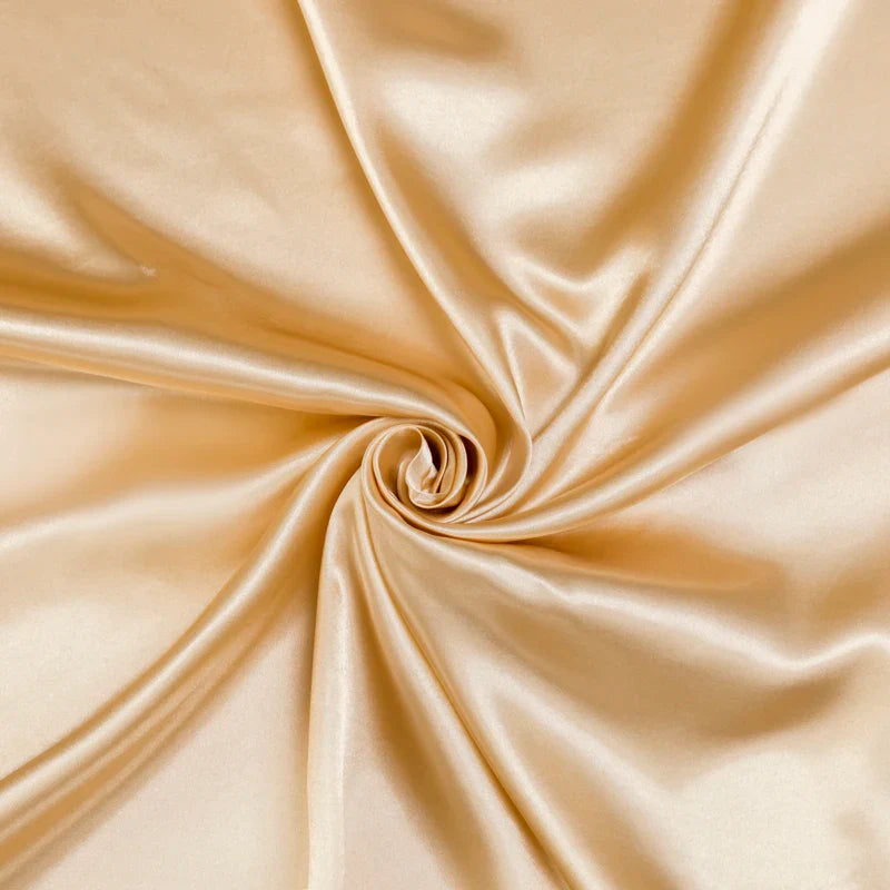 Opulent Solid Color Satin Bedding Set