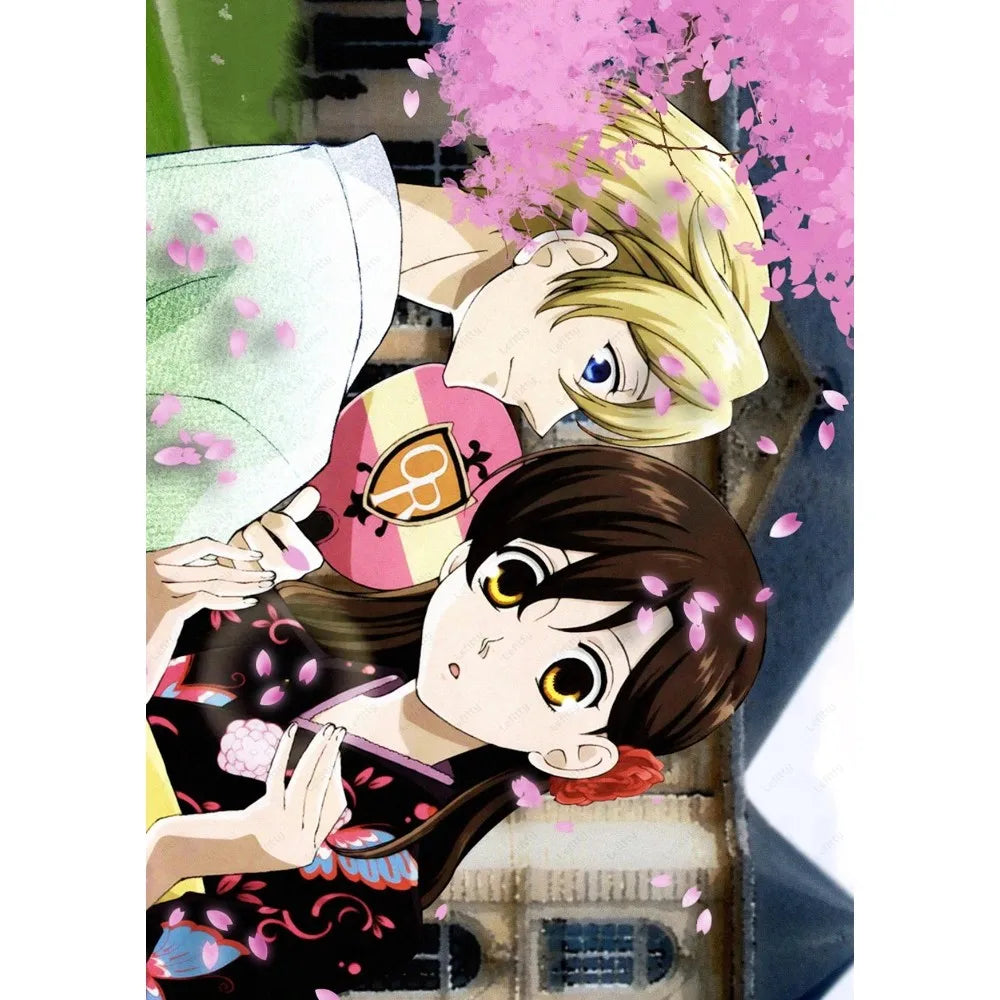 Ouran High School Host Club Pink Poster - z7 / 15X20cmNoframe - Posters