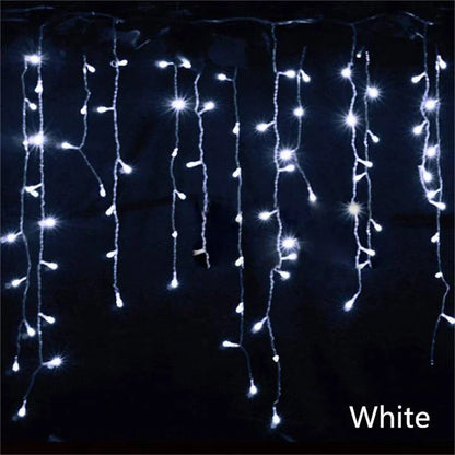 Outdoor Christmas Waterfall Lights 5M Curtain String