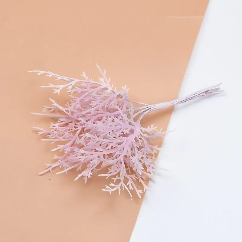 A delicate pink artificial coral branch from decorbites 10pcs artificial plants for living room decor